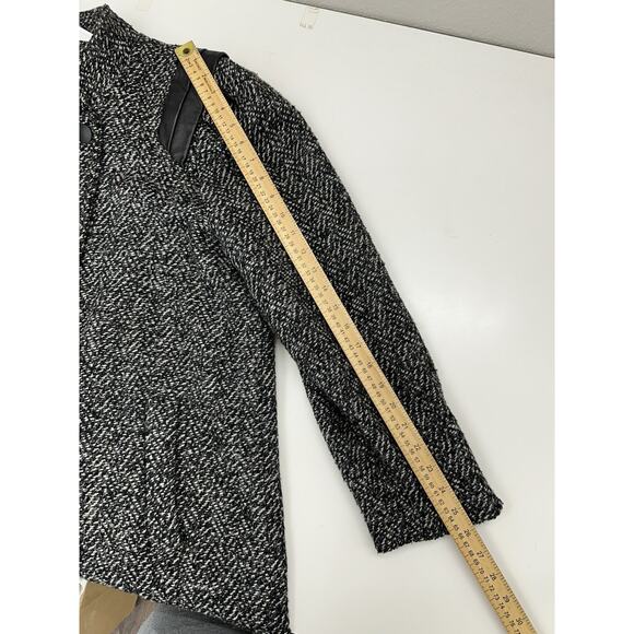 Unbranded Womens Peacoat Size Unknown Black Double-Breasted Button Up Lined VTG - Picture 9 of 11